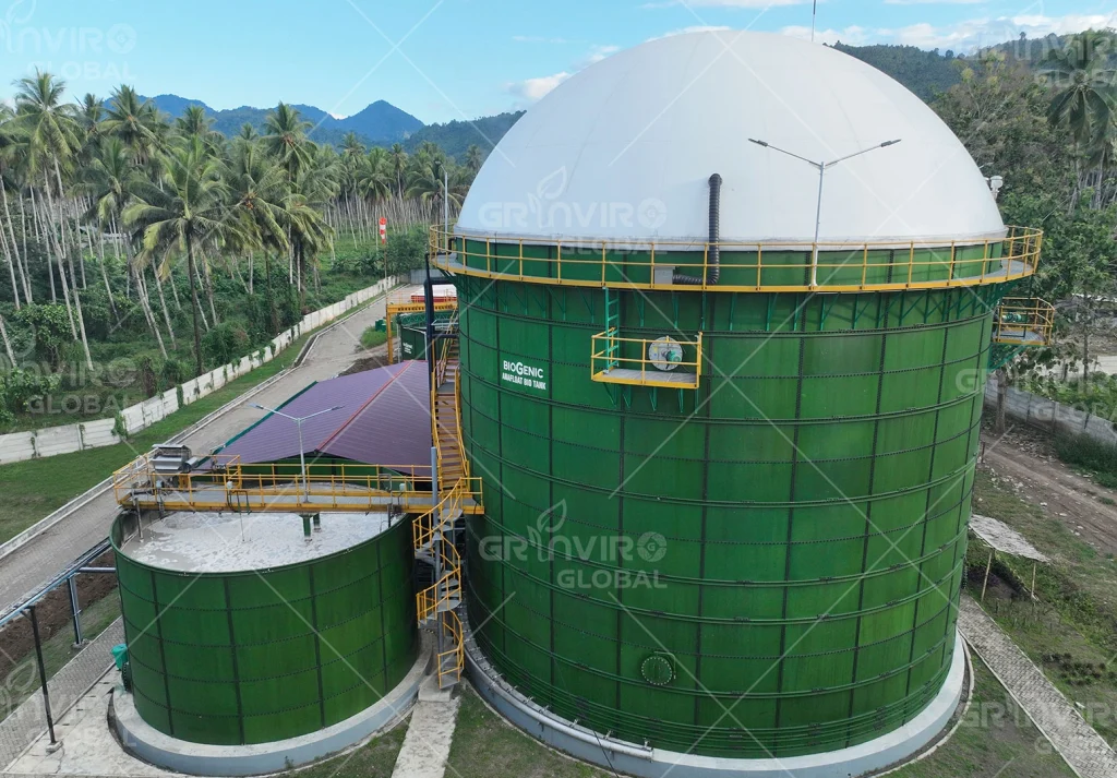 biogenic waste to energy biogas plant