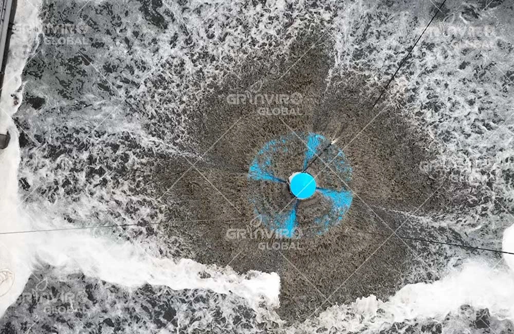 kolam aerasi IPAL seafood